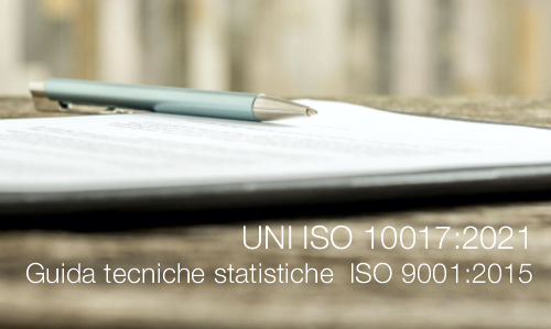 UNI ISO 10017 2021