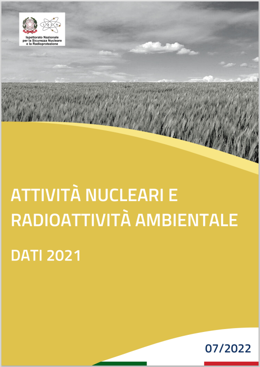 Attivit  nucleari e radioattivit  ambientale   2022