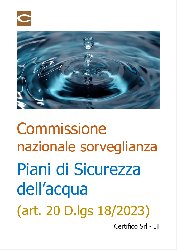 Commissione nazionale sorveglianza piani di sucirezza dell acqua