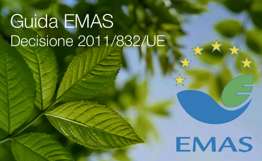Decisione 2011 832 UE Guide EMAS