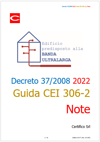 Decreto Impianti 37 2008  2022  e Guida CEI 306 2   Note