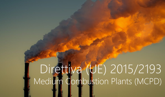 Direttiva UE 2015 2193 Medium combustion plants  MCPD 