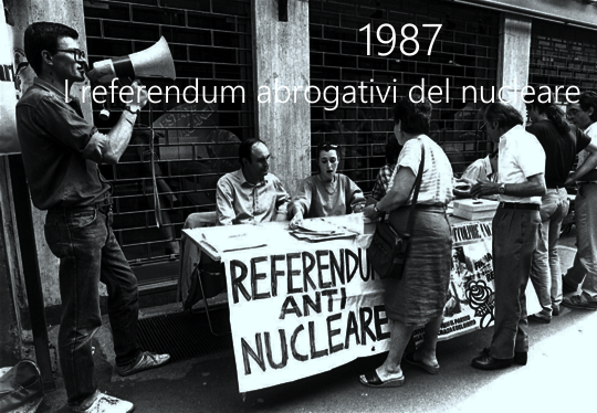 I referendum abrogativi del nucleare del 1987