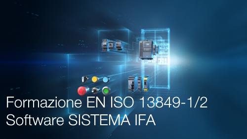 ID 16107 Formazione EN ISO 13849 1 2 Software SISTEMA IFA