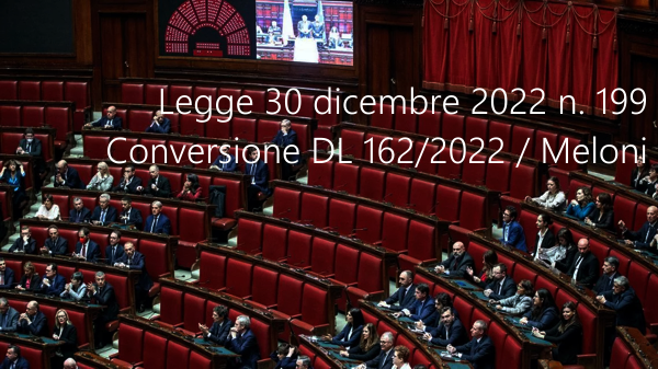 Legge 30 dicembre 2022 n  199