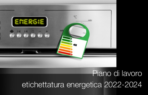 Piano di lavoro etichettatura energetica 2022 2024