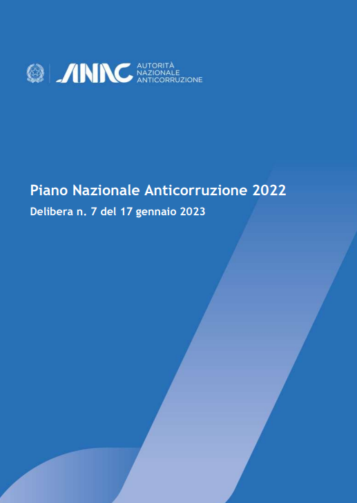 Piano nazionale anticorruzione 2022