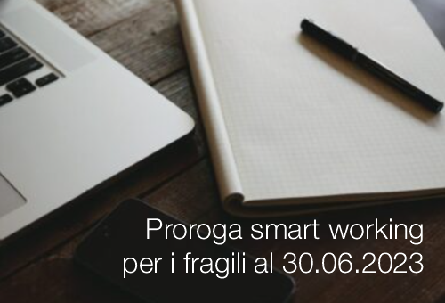 Proroga smart working 30 06 2023