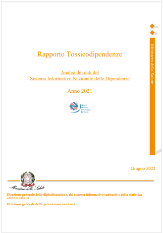Rapporto Tossicodipendenze 2021