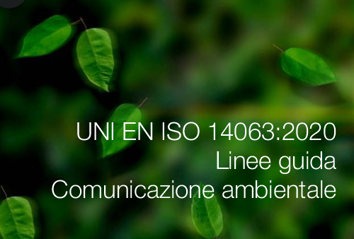 UNI EN ISO 14063 2020