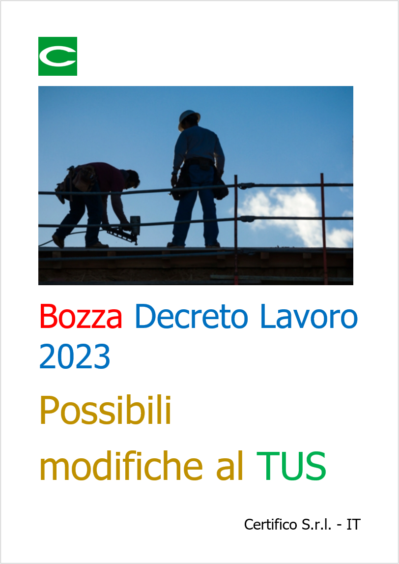 Bozza Decreto Lavoro 2023 