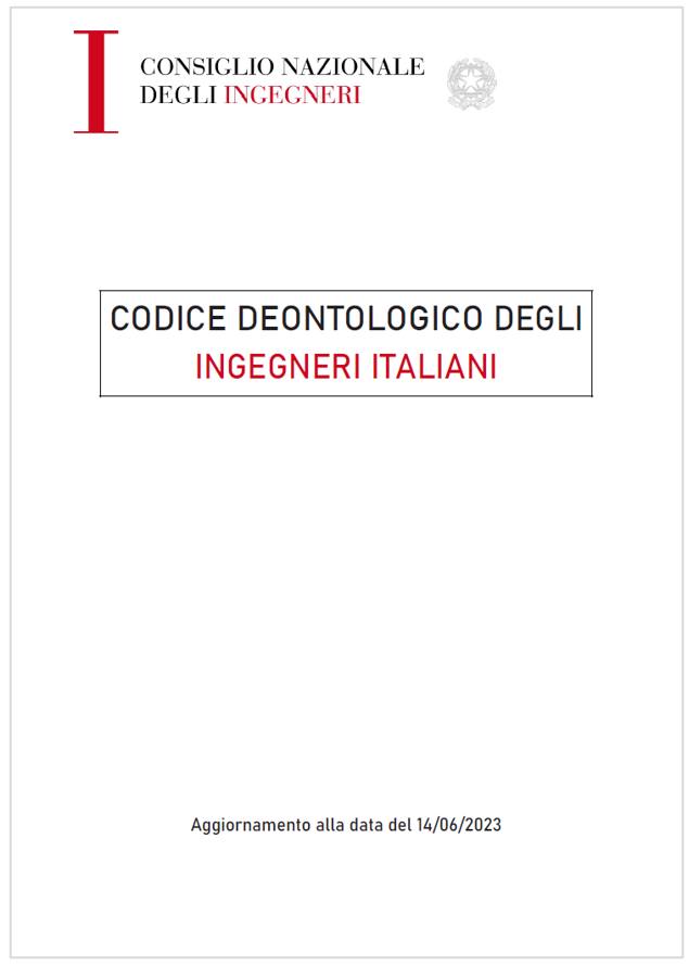 Codice deontologico degli Ingegneri italiani