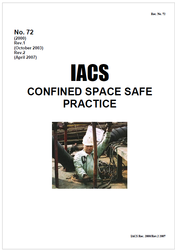 Confined space safe practice  IACS