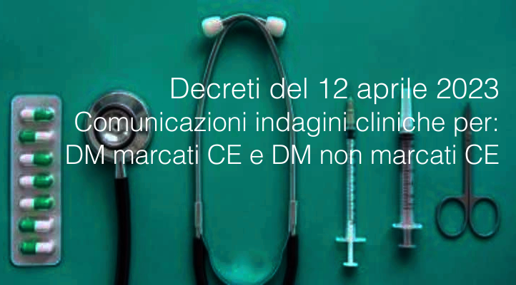 Decreti del 12 aprile 2023