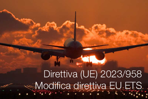 Direttiva  UE  2023 958   Modifica direttiva EU ETS