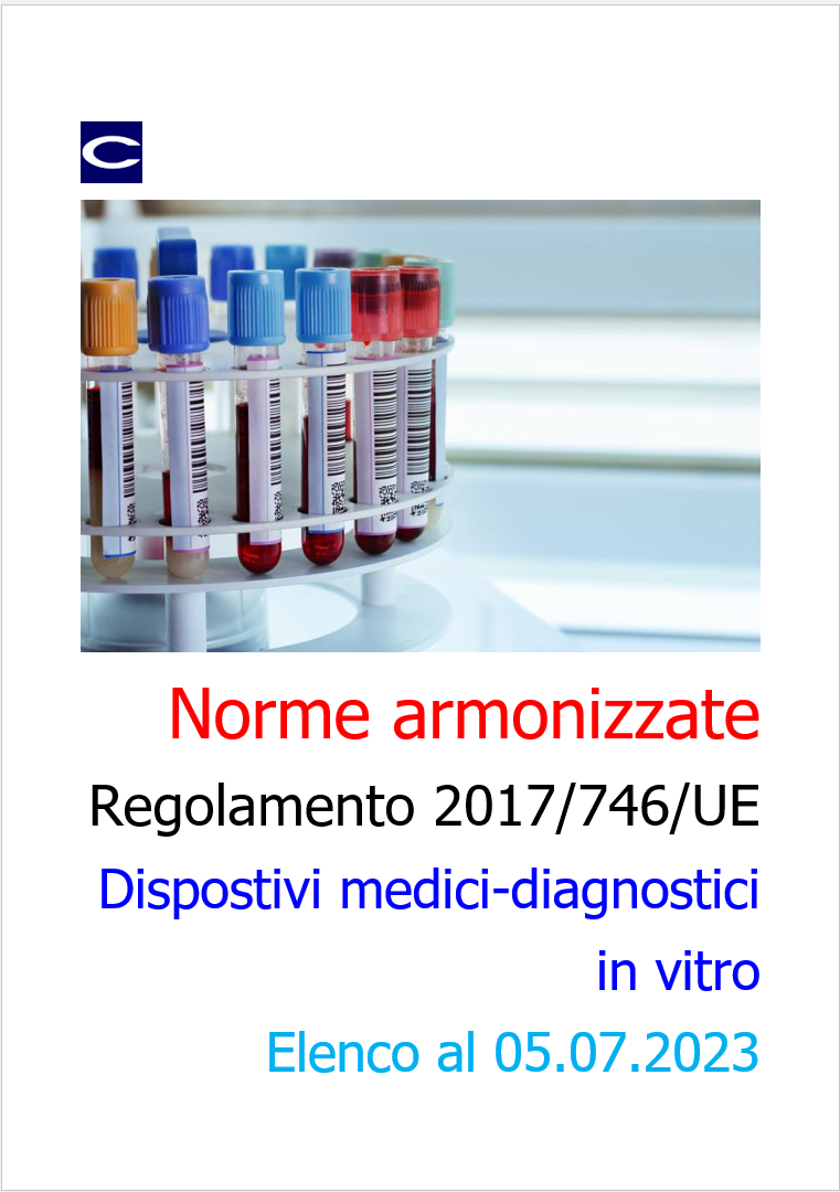 Norme armonizzate DMD in vitro 05 07 2023