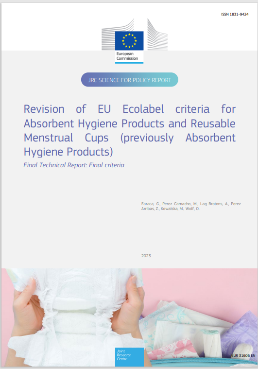 Revision of EU ecolabel criteria for absorbent hygiene