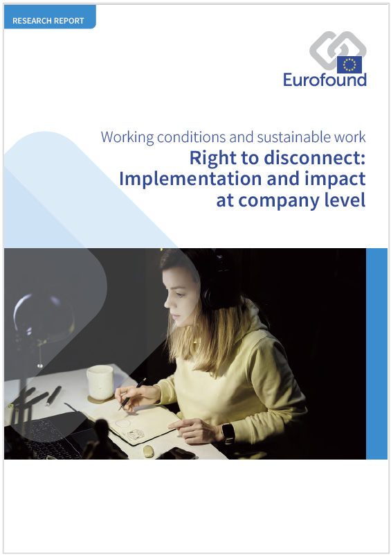 Right to disconnect   Implementation and impact at company level