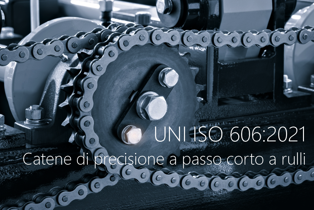 UNI ISO 606 catene a rullo