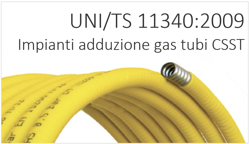 UNITS 11340 2009  Impianti adduzione gas tubi CSST