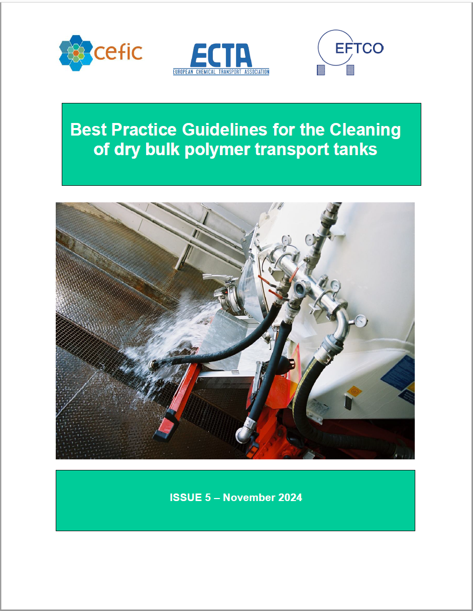 Best Practice Guidelines for the Cleaning of dry bulk polymer transport tanks Update November 2024