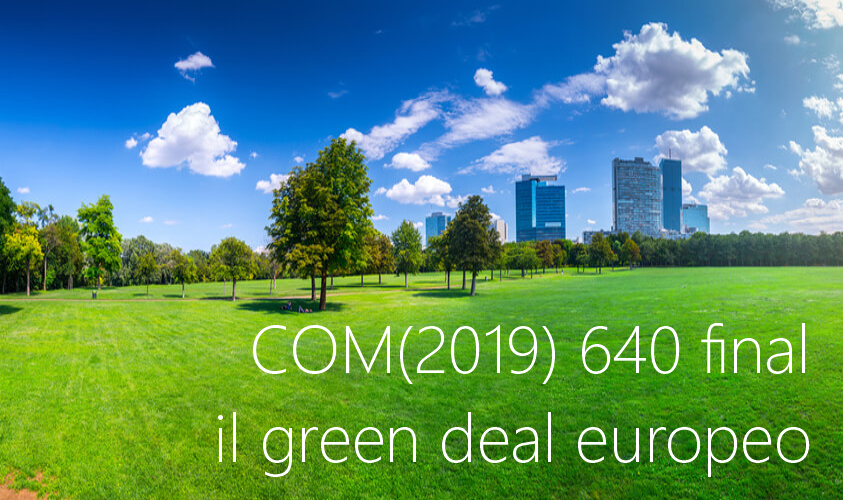 COM 2019  640 final   il green deal europeo