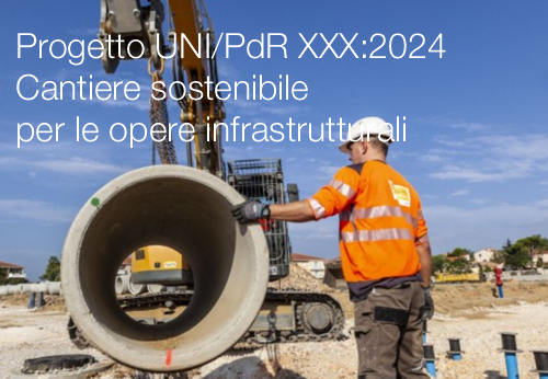 Cantiere sostenibile per le opere infrastrutturali