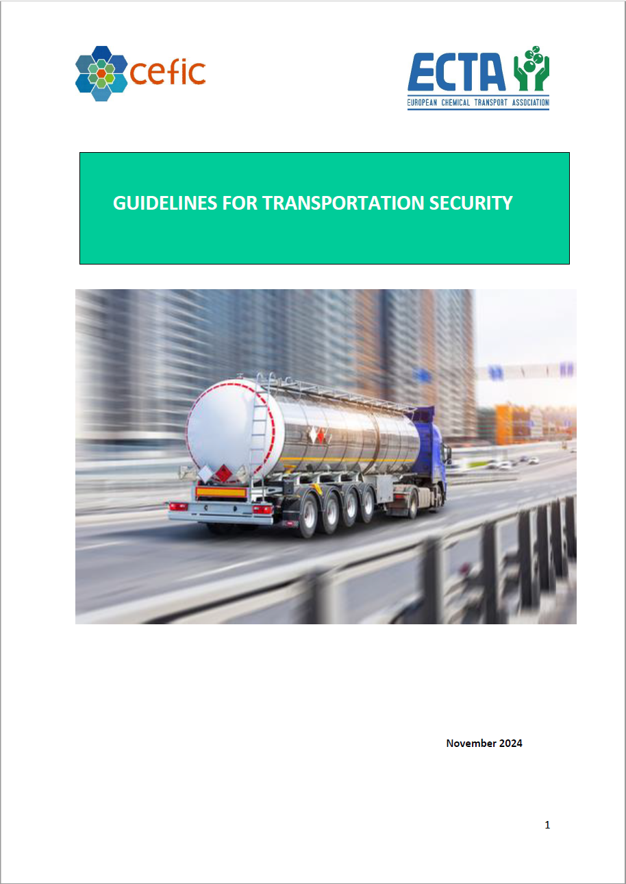 Guidelines for transportation security   CEFIC November 2024