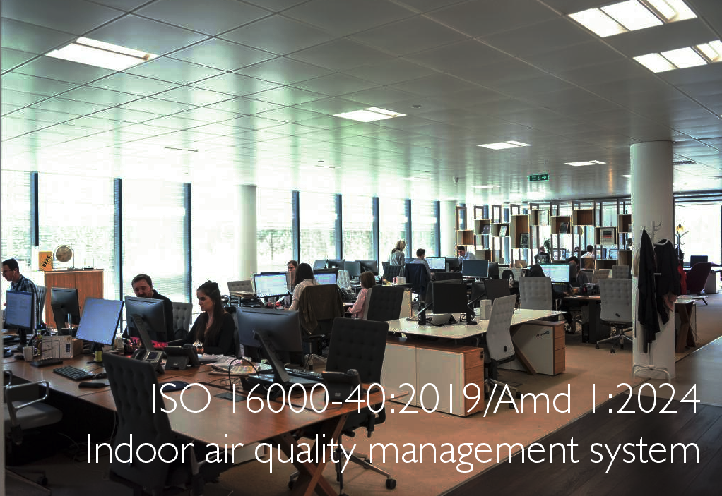 ISO 16000 40 2019 Amd 1 2024    Indoor air quality management system