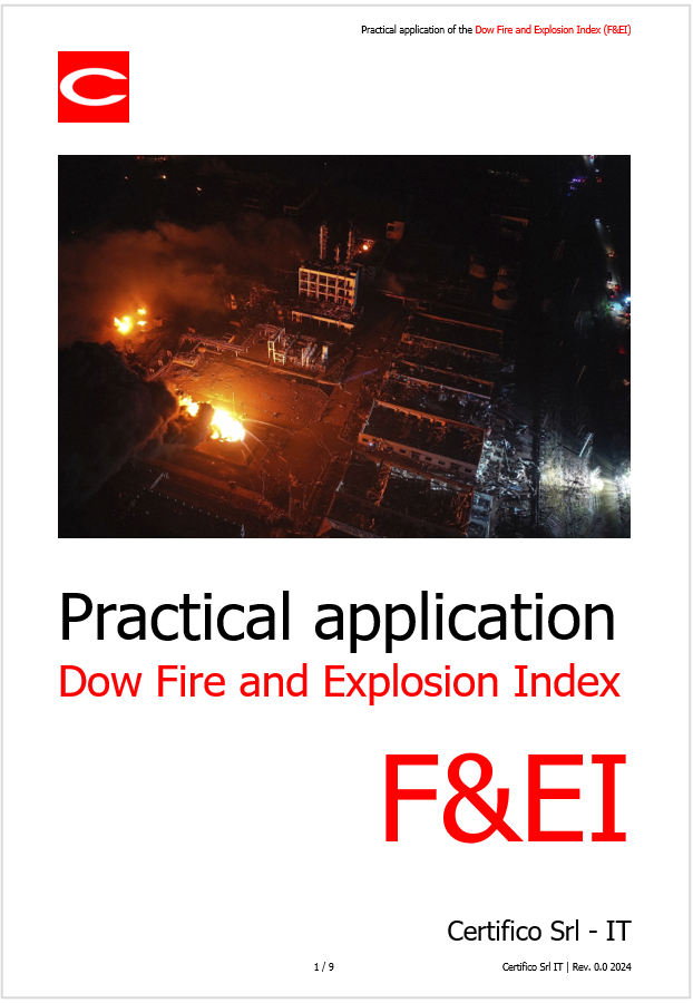 Il Fire and Explosion Index  F EI  