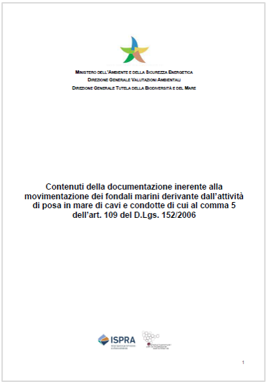 Indirizzi operatavi posa attivit  in mare di cavi e condotte   MASE Dic  2024