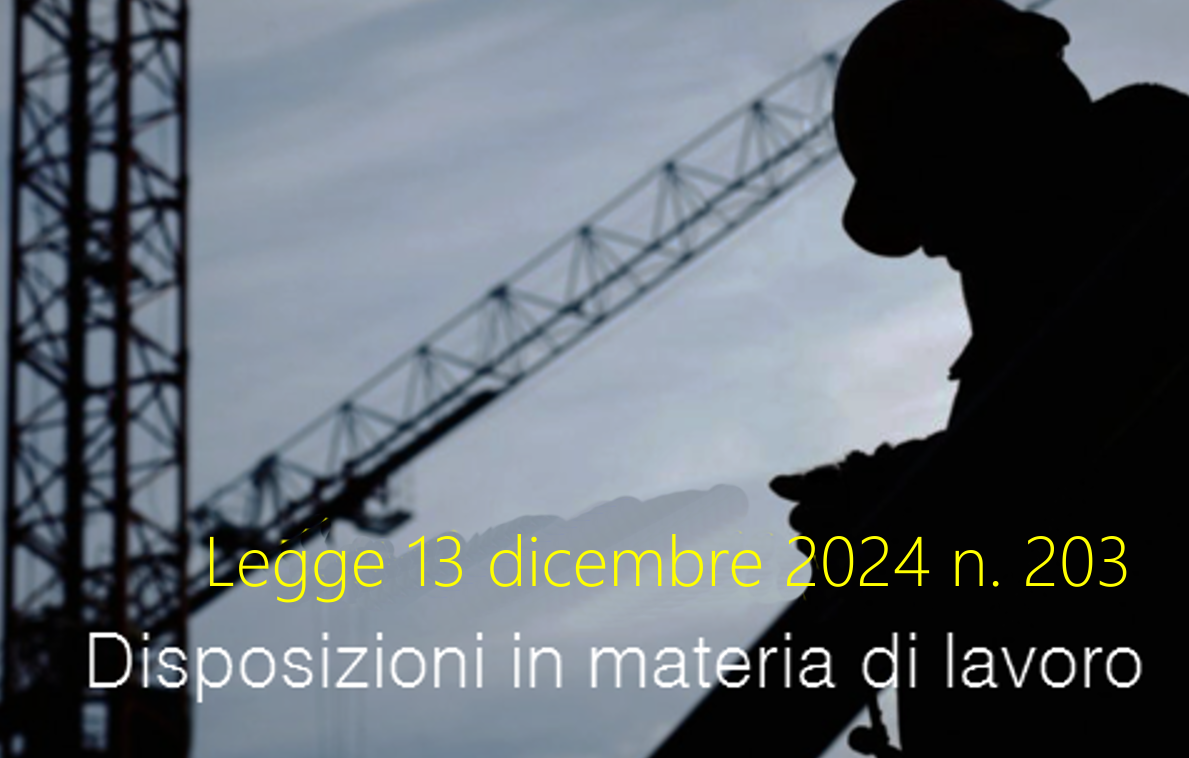 Legge 13 dicembre 2024 n  203