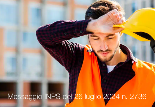 Messaggio INPS del 26 luglio 2024 n  2736