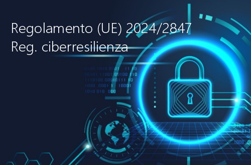 Regolamento  UE  2024 2847   Regolamento sulla ciberresilienza