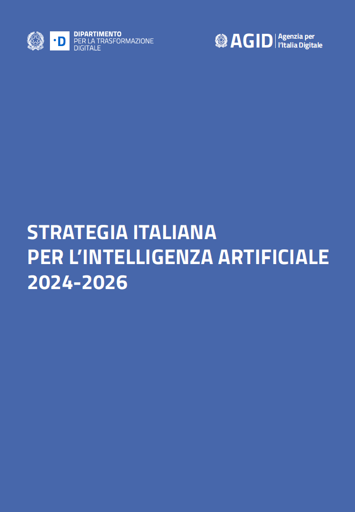Strategia Italiana per l Intelligenza Artificiale 2024 2026   AGID