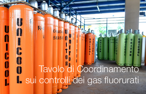 Tavolo di Coordinamento sui controlli dei gas fluorurati