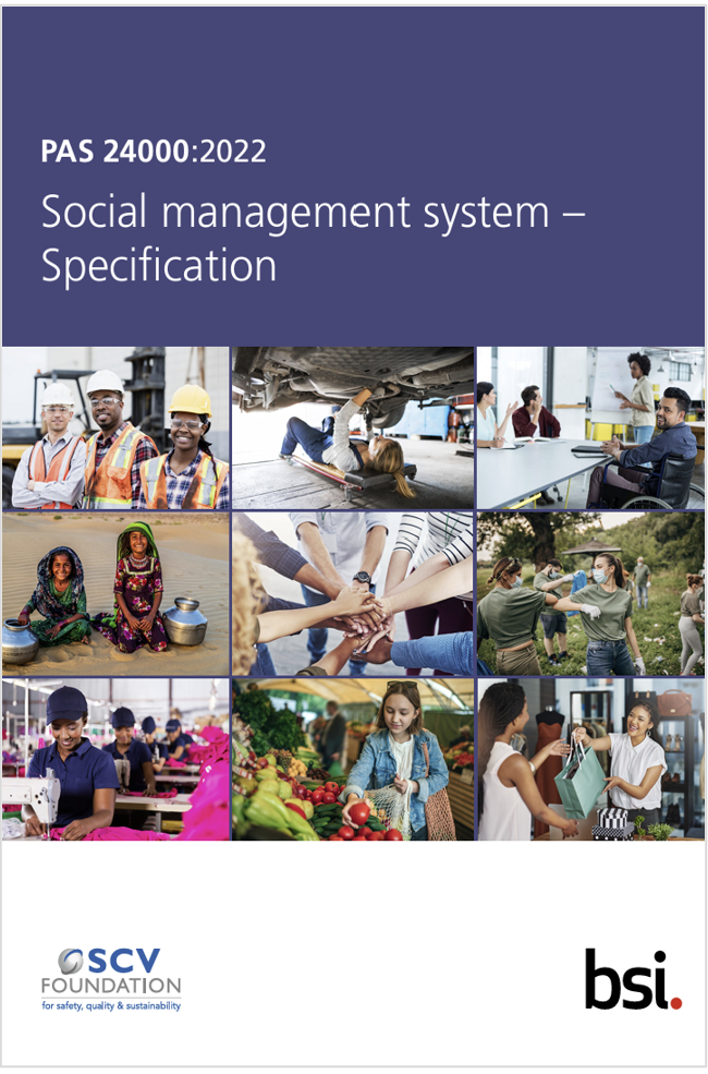 BSI PAS 24000 2022  Social Management System Specification