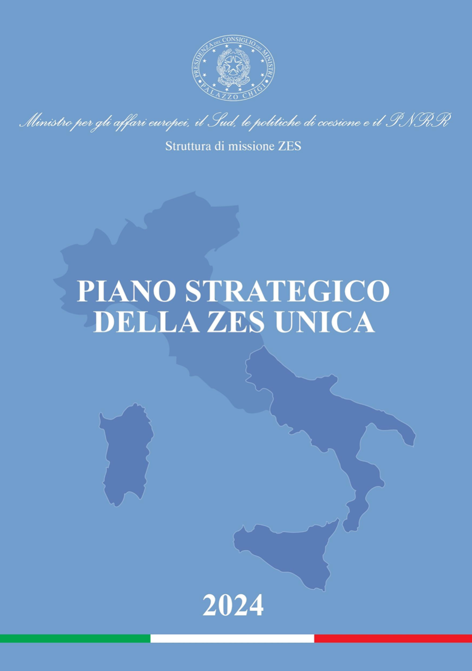 Il Piano definisce la strategia della ZES unica 2024