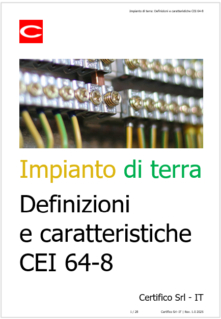 Impianto di terra  le definizioni e caratteristiche CEI 64 8