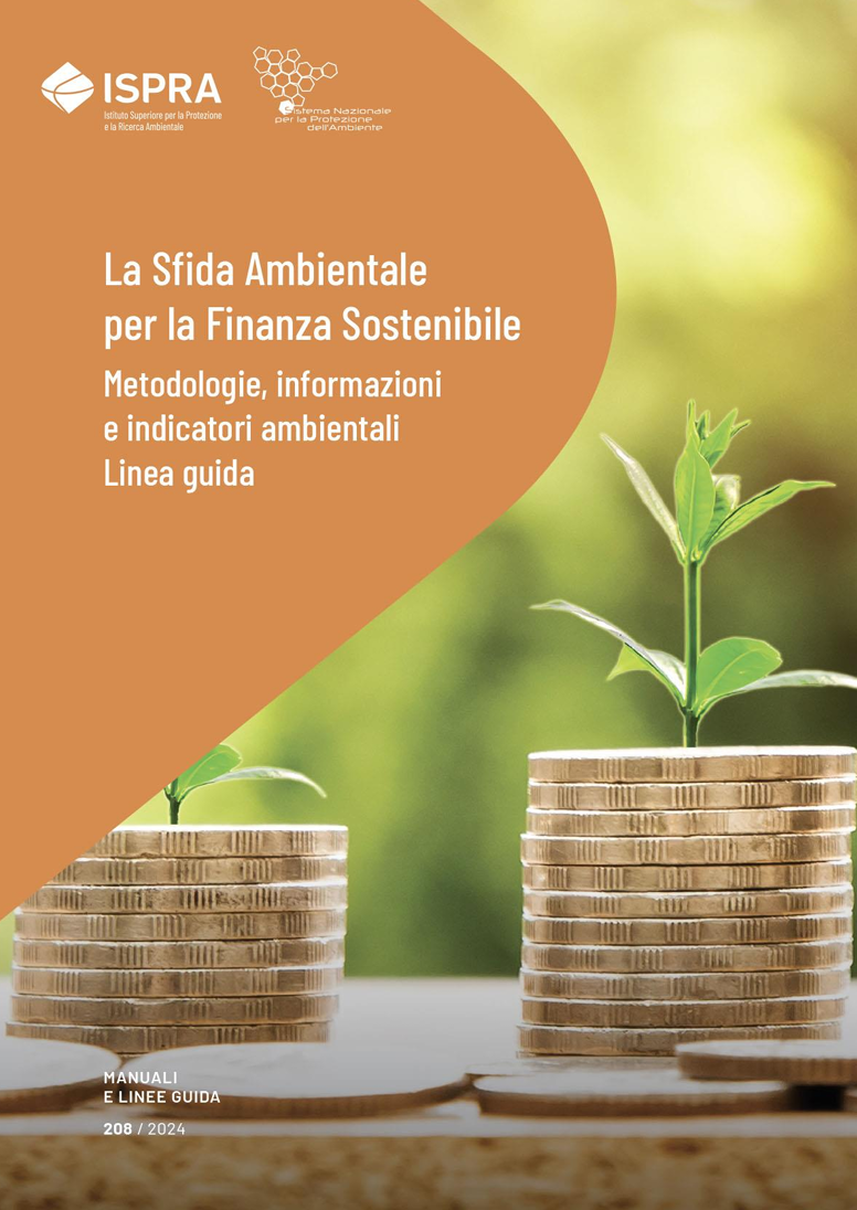 La sfida ambientale per la finanza sostenibile  ISPRA 208 2024