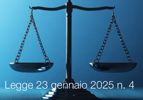 Legge 23 gennaio 2025 n  4