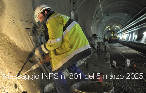 Messaggio INPS n  801 del 5 marzo 2025