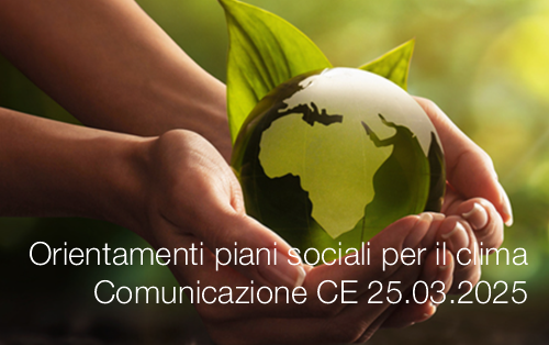 Orientamenti sui piani sociali per il clima   Comunicazione CE 25 03 2025