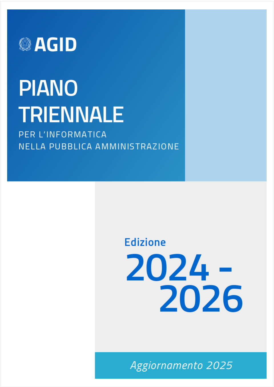 Piano Triennale per l informatica nella PA 2024 2026   Aggiornamento 2025