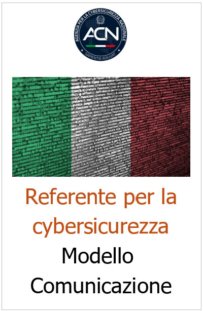 Referente per la cybersicurezza   Comunicazione