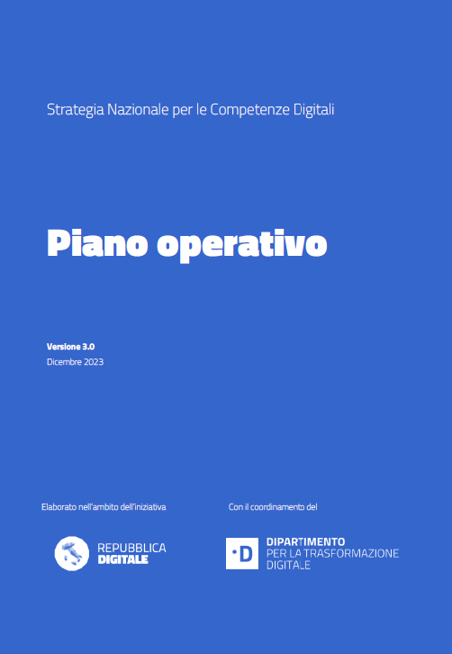 Strategia Nazionale per le Competenze Digitali   Piano operativo