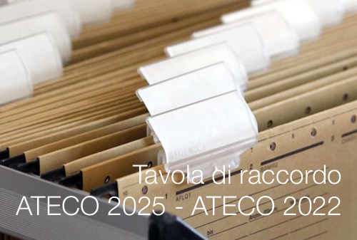 Tavola di raccordo ATECO 2025   ATECO 2022