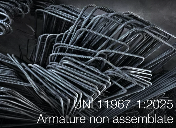 UNI 11967 1 2025 Armature non assemblate