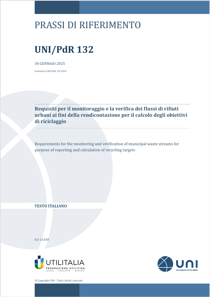 UNI PdR 132 2025