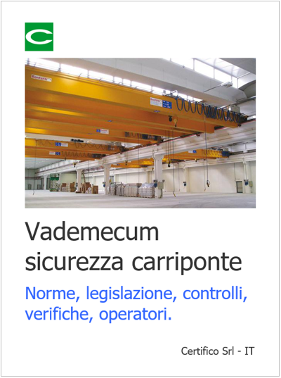 Vademecum sicurezza carriponte